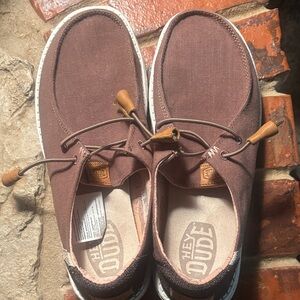 Hey Dude Women’s Brown/Tan Loafers